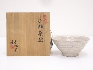 香肌窯造　白釉茶碗